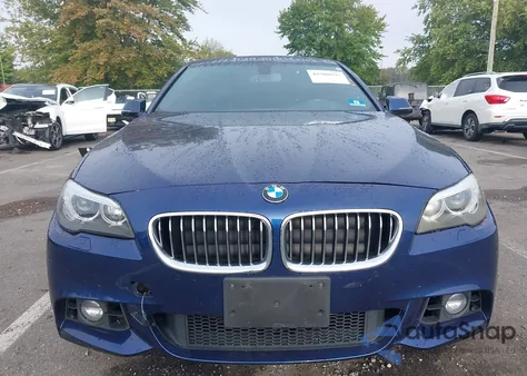 2016 BMW 528I xDrive из США, поврежденный, VIN WBA5A7C55GG152342